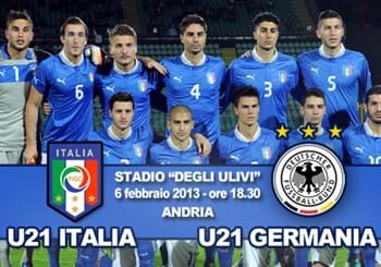 U21 Italia-Germania: i biglietti