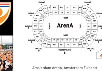 Ad Amsterdam la Fan Zone "Orange"