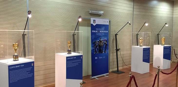 Roma città Azzurra: le quattro Coppe del Mondo in esposizione al Municipio III