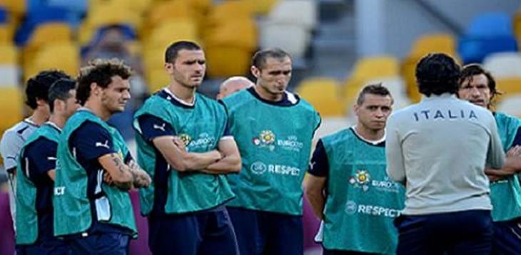 Rifinitura all’Olimpico di Kiev: tutti a disposizione per Prandelli