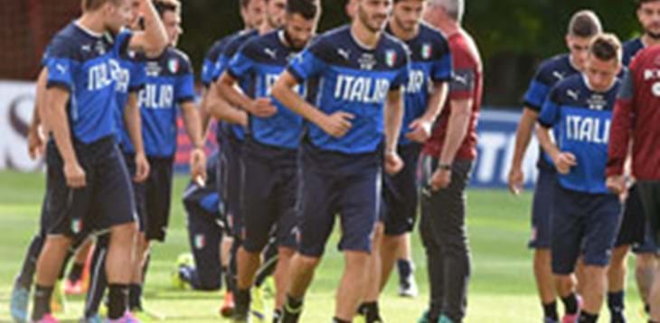 Gli Azzurri rientrano a Coverciano. Nel pomeriggio in campo per l’allenamento