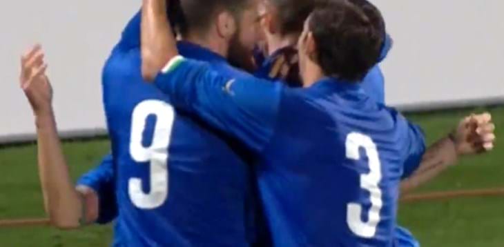 Politano risponde a Ntep: una buona Italia costringe al pari la Francia Under 21