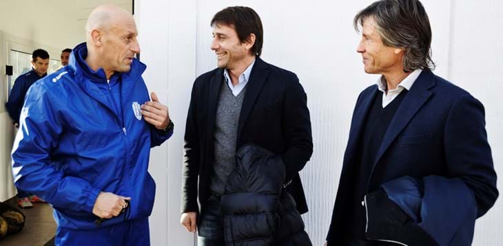 Conte in visita al Cesena: “Società ben strutturata che ha sempre puntato sul vivaio”