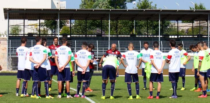 ‘Frosinone Città Azzurra’: Evani incontra i tecnici locali, domani la sfida con la Germania