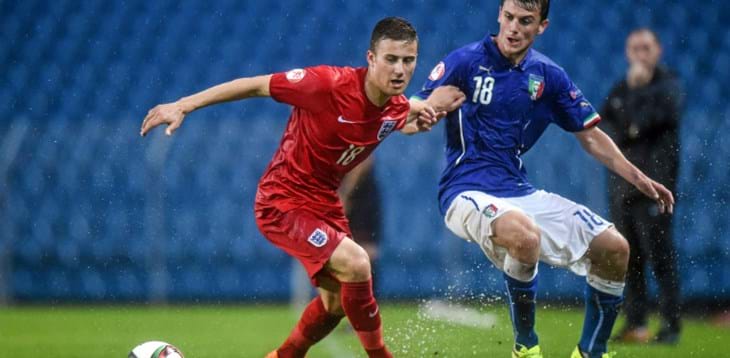 Fase finale Europeo: gli Azzurrini perdono 1-0 con l'Inghilterra nella partita di esordio
