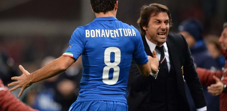 Italia - Germania: Bonaventura lascia il ritiro. Questa sera a Monaco 'Made in Italy on the field'