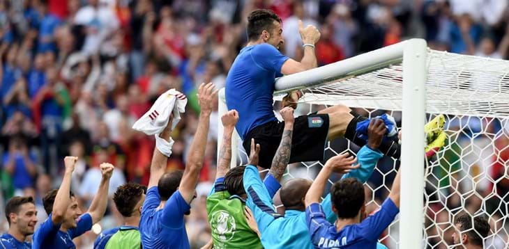 Nuovo boom di ascolti in Tv per gli Azzurri: 18 milioni e 80% di share per Italia-Spagna