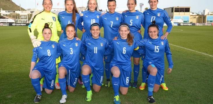 Nazionale Under 19 Femminile: 0-0 con la Danimarca al torneo di La Manga