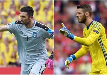 Euro 2016, Gianluigi Buffon vs David De Gea: sfida statistica