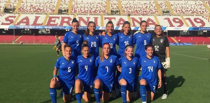 Azzurrine sconfitte di misura all’esordio dal Giappone. Leandri: “In partita fino alla fine”