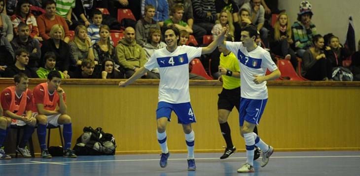Futsal: Rep. Ceca - Italia 2-4