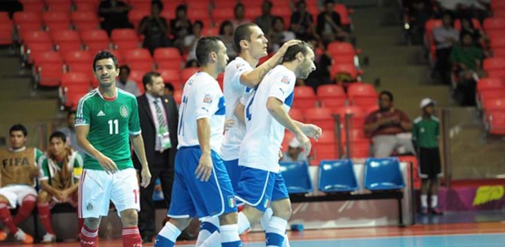 Mondiale Futsal: Messico-Italia 2-5