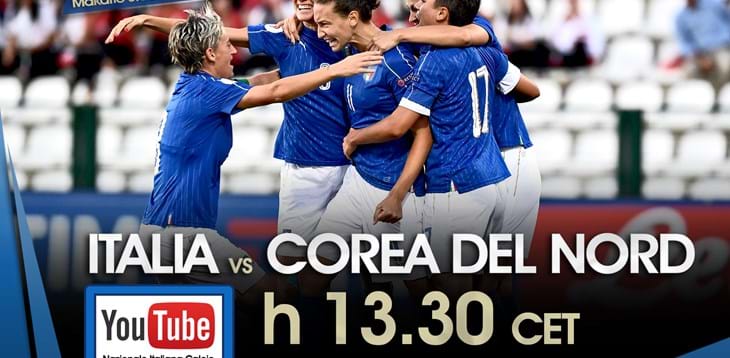 Cyprus Cup: è in LIVE streaming Italia vs Corea del Nord!