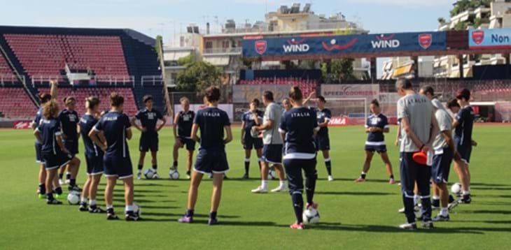 Le Azzurre chiudono in Grecia il girone delle qualificazioni europee