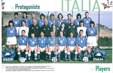 Nazionale Italiana Protagonista ai Mondiali USA 1999