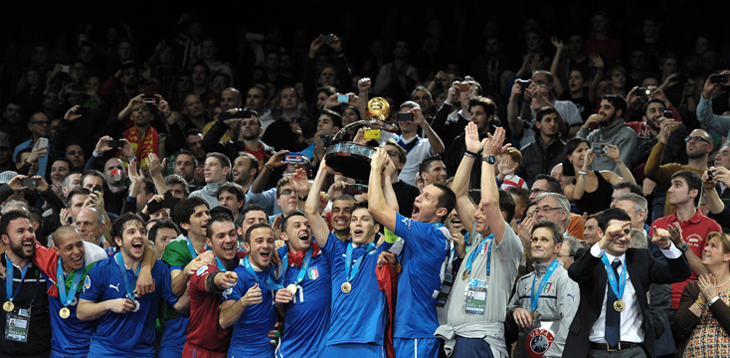 Italia Futsal vince Europei 2014