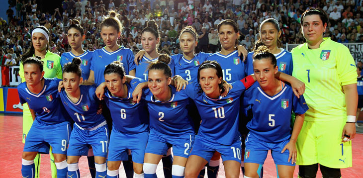 Nazionale A femminile Futsal 2015