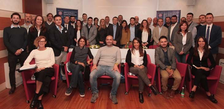 Al via oggi a Coverciano il secondo seminario del Corso in Football Management