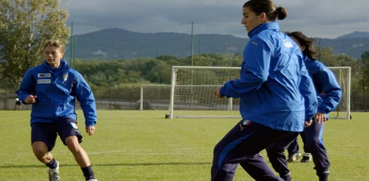 Sessione di recupero per le Azzurre nel ritiro di Montreux