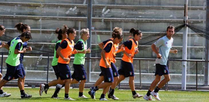Stage di preparazione a Roma in vista delle qualificazioni mondiali