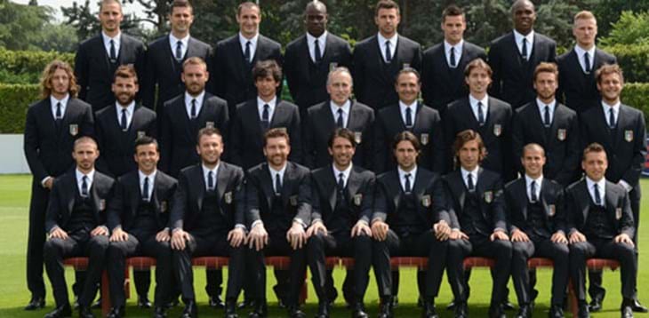 Presentata la nuova Casa Azzurri, tanti sorrisi per le foto ufficiali