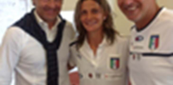 Prandelli in visita alla squadra. Cabrini: “Siamo sulla buona strada”