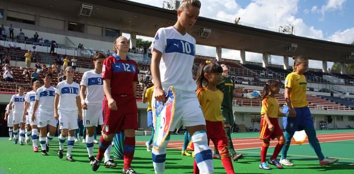 Mondiale in Giappone. L’Italia domina, poi subisce il pari nel finale