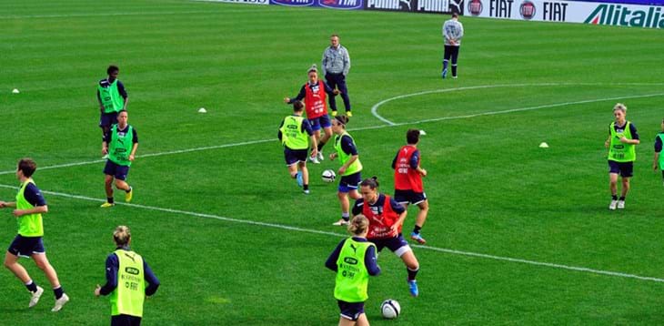 Play off Mondiale: rifinitura per le Azzurre a Rieti, domani la sfida con l’Ucraina