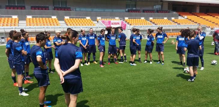 La sfida con il Giappone in diretta su Rai Sport 2. Cabrini: “Nessun timore reverenziale”