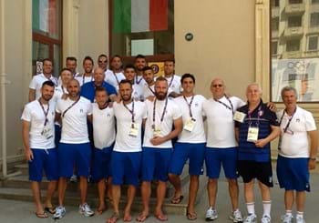 Azzurri arrivati a Baku. Domani l'esordio con la Spagna nei Giochi Europei