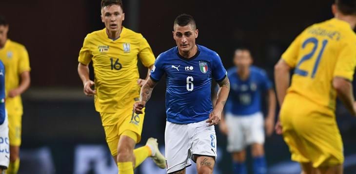 Verratti: “L’Italia è guarita, crediamo nel primo posto nel girone”. L’entusiasmo di Grifo, Sensi e Tonali