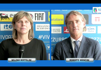 (VIDEO) Intervista doppia ai Ct Milena Bertolini e Roberto Mancini