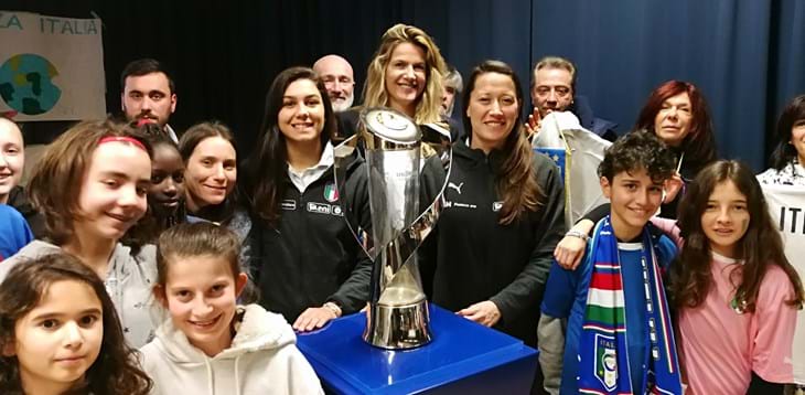 La Nazionale Femminile incontra gli studenti e le studentesse di Cesena