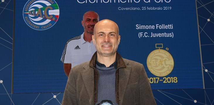 Cronometro d'oro: è Simone Folletti il migliore preparatore atletico della scorsa stagione di Serie A