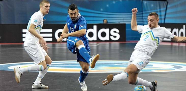 Futsal Euro 2014: Italia-Slovenia 2-3