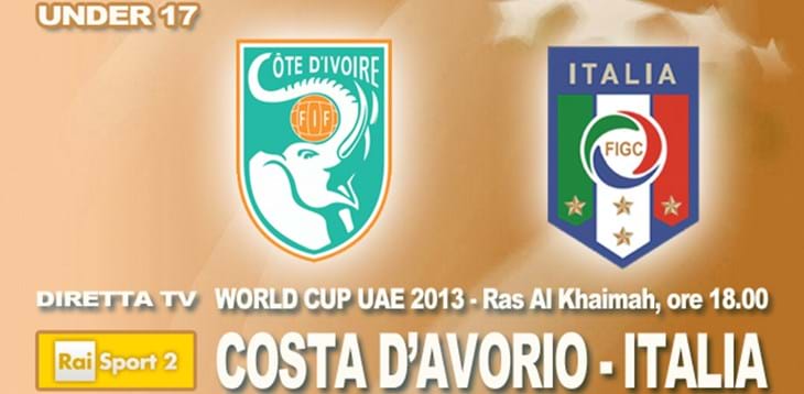 Mondiali Under 17: alle 18.00 l'esordio con la Costa D’Avorio