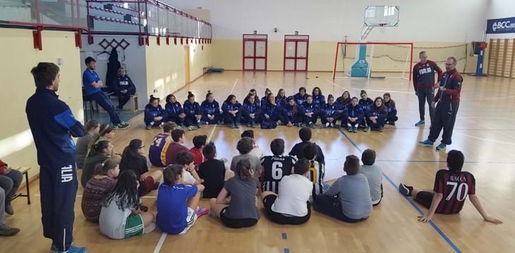 L’Under 17 Femminile in visita all’Istituto “Don Minzoni” di Ravenna